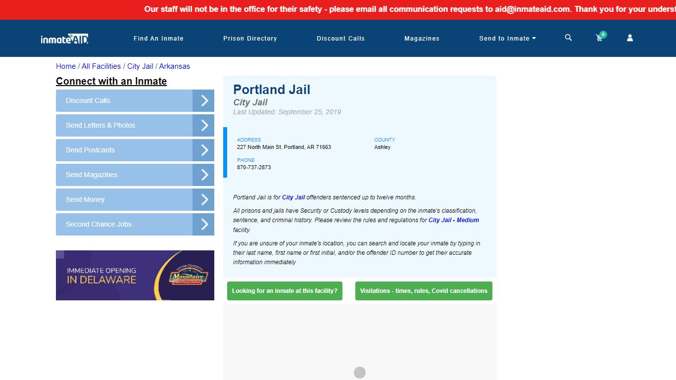 Portland Jail | Inmate Locator